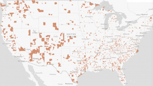 United States Qualified Opportunity Zone Map